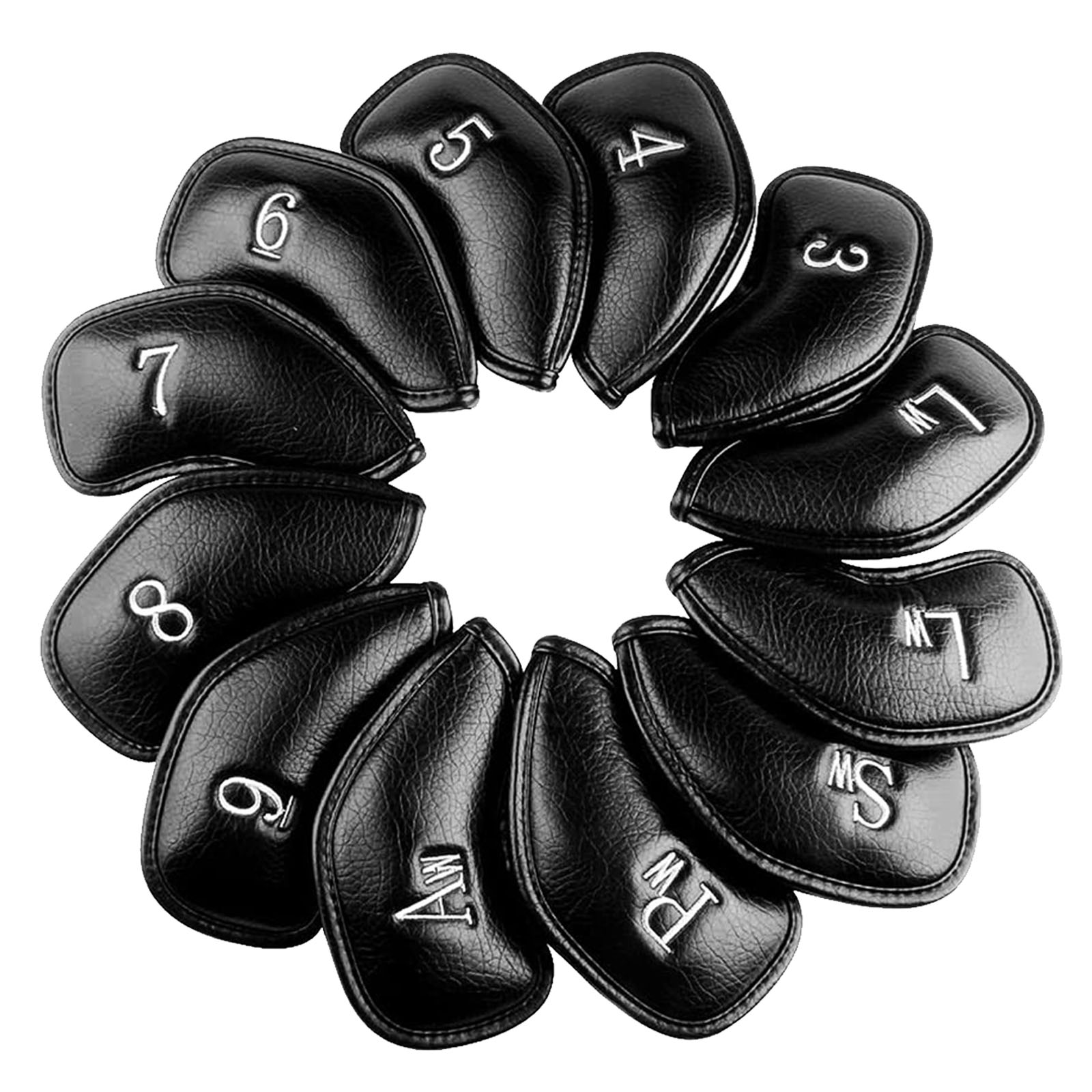 Golf Equipment Kit - Fundas de Cuero Sintético Premium para