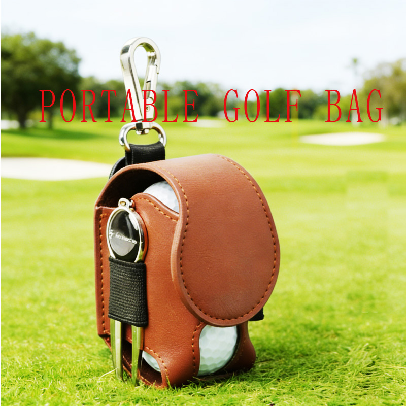 Golf Equipment Kit - Bolsa de golf de PU para