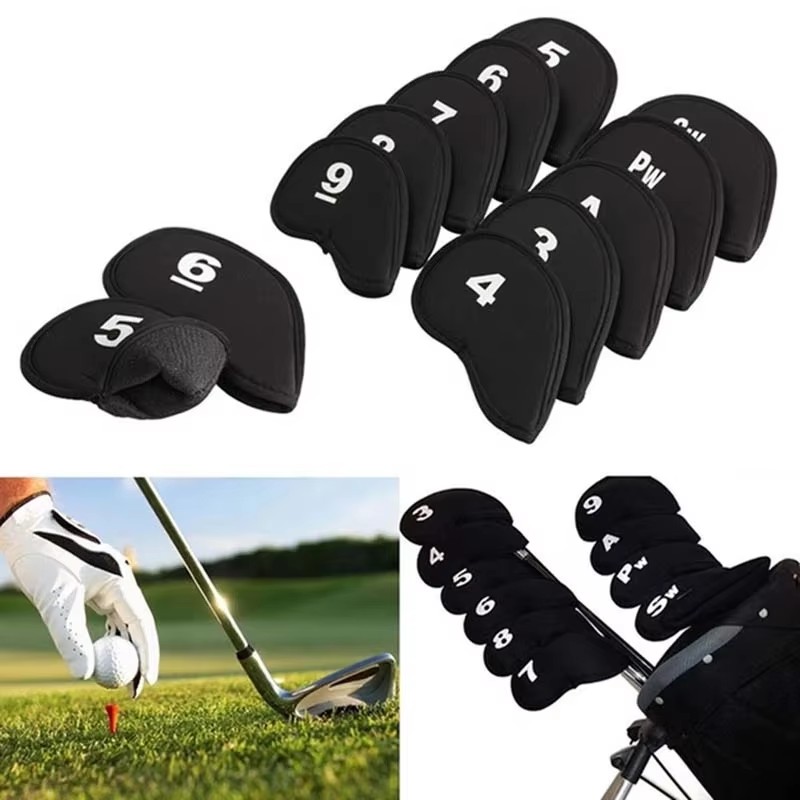 Golf Equipment Kit - 10 Uds. Fundas protectoras para cabeza