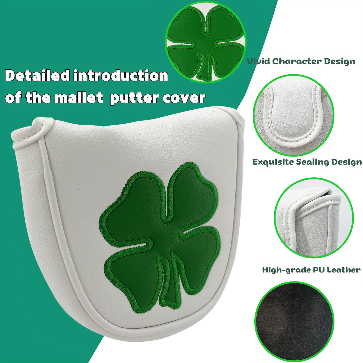 1 funda para cabeza de putter, - Golf Equipment Industry reseña y precio