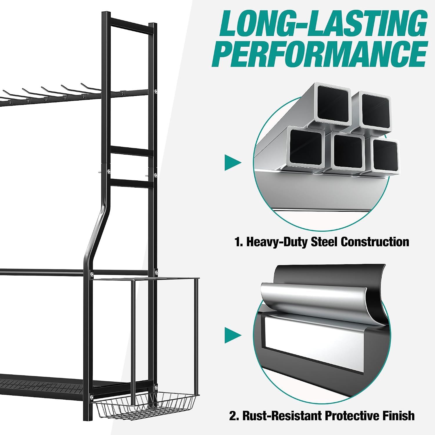 Organizador de Equipos Deporti - Golf Equipment Garage Organizer reseña y precio