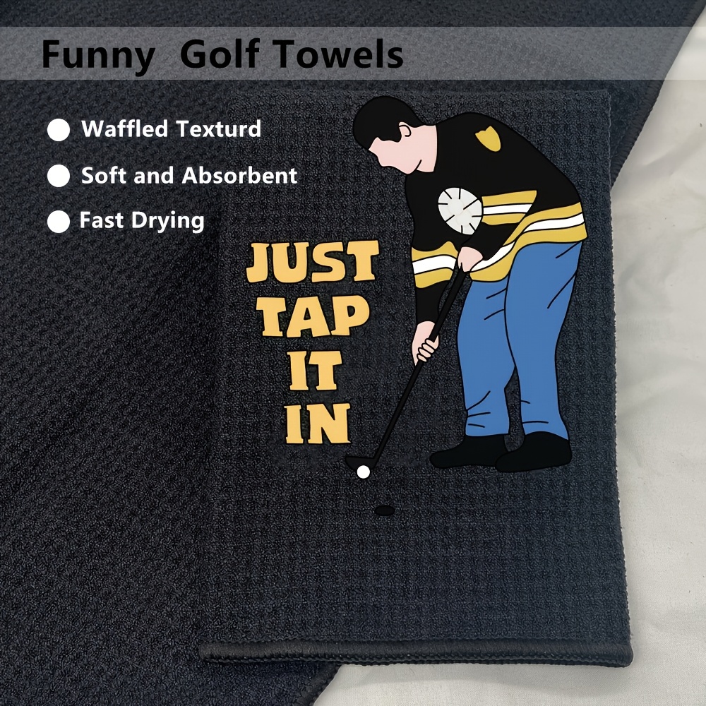 Toalla de golf Just Tap It