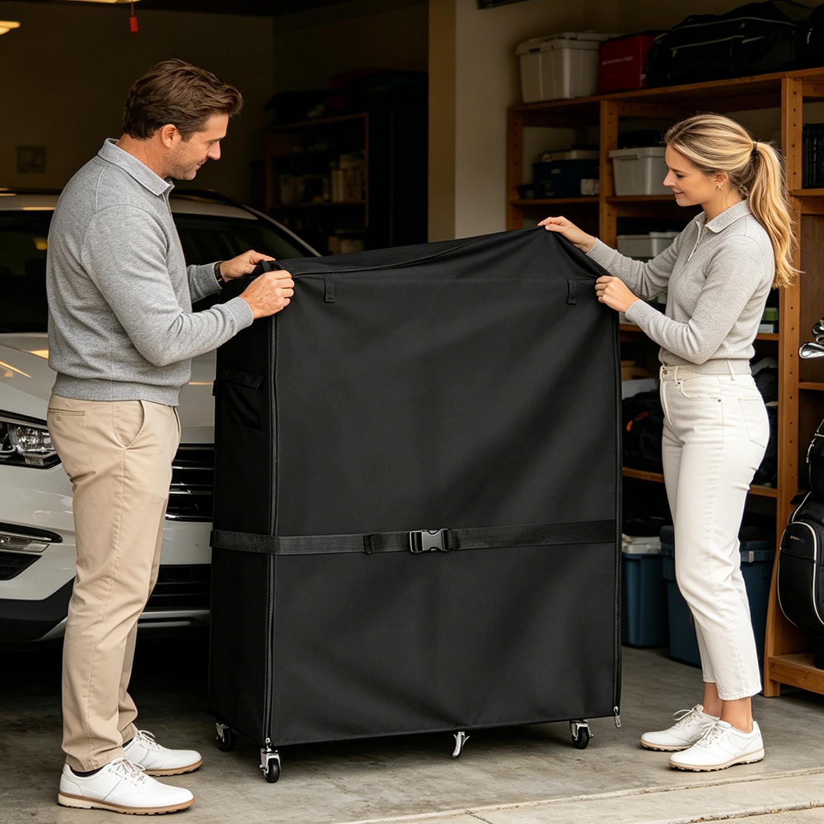 Funda protectora para estante  - Golf Equipment Garage Organizer reseña y precio