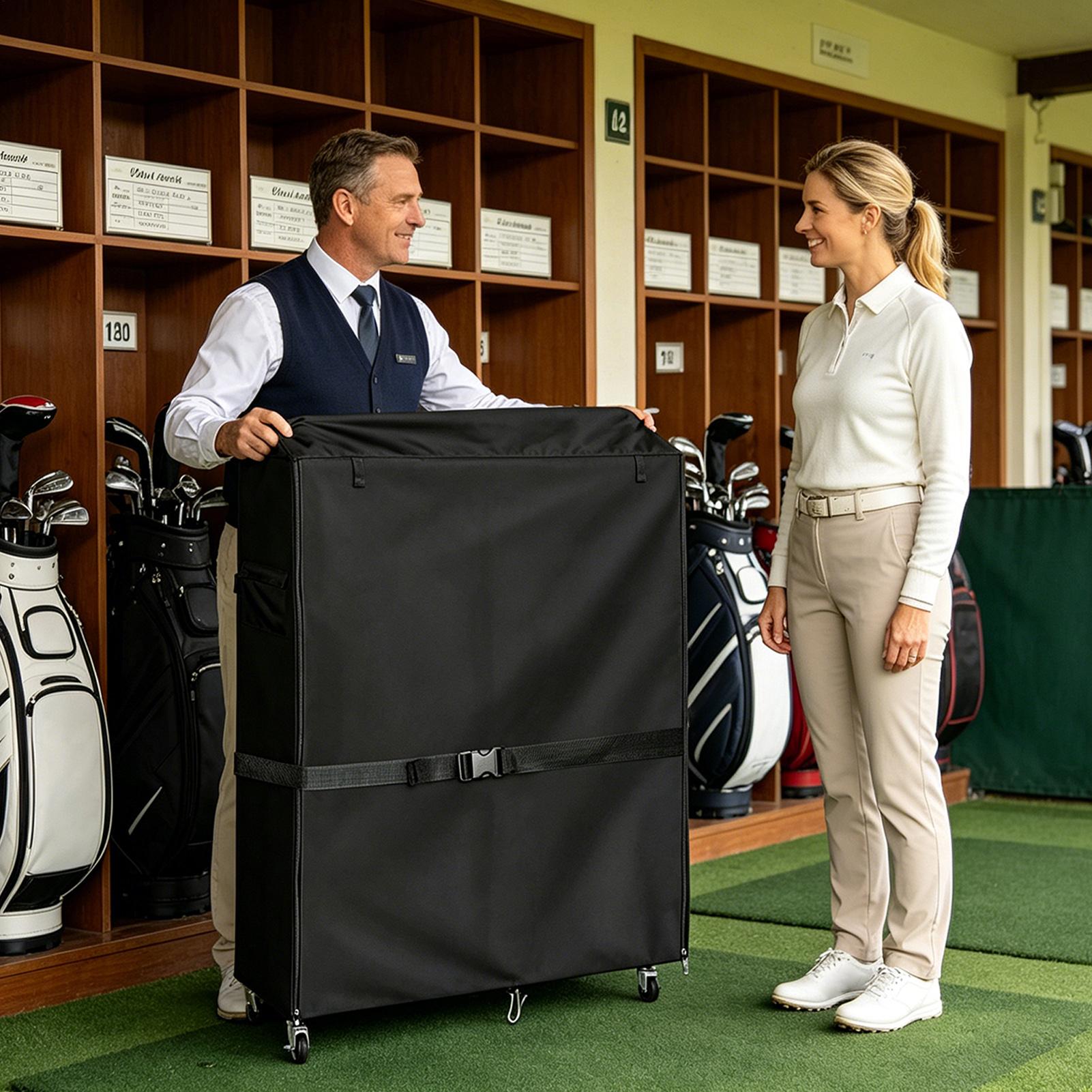 Funda protectora para estante  - Golf Equipment Garage Organizer reseña y precio